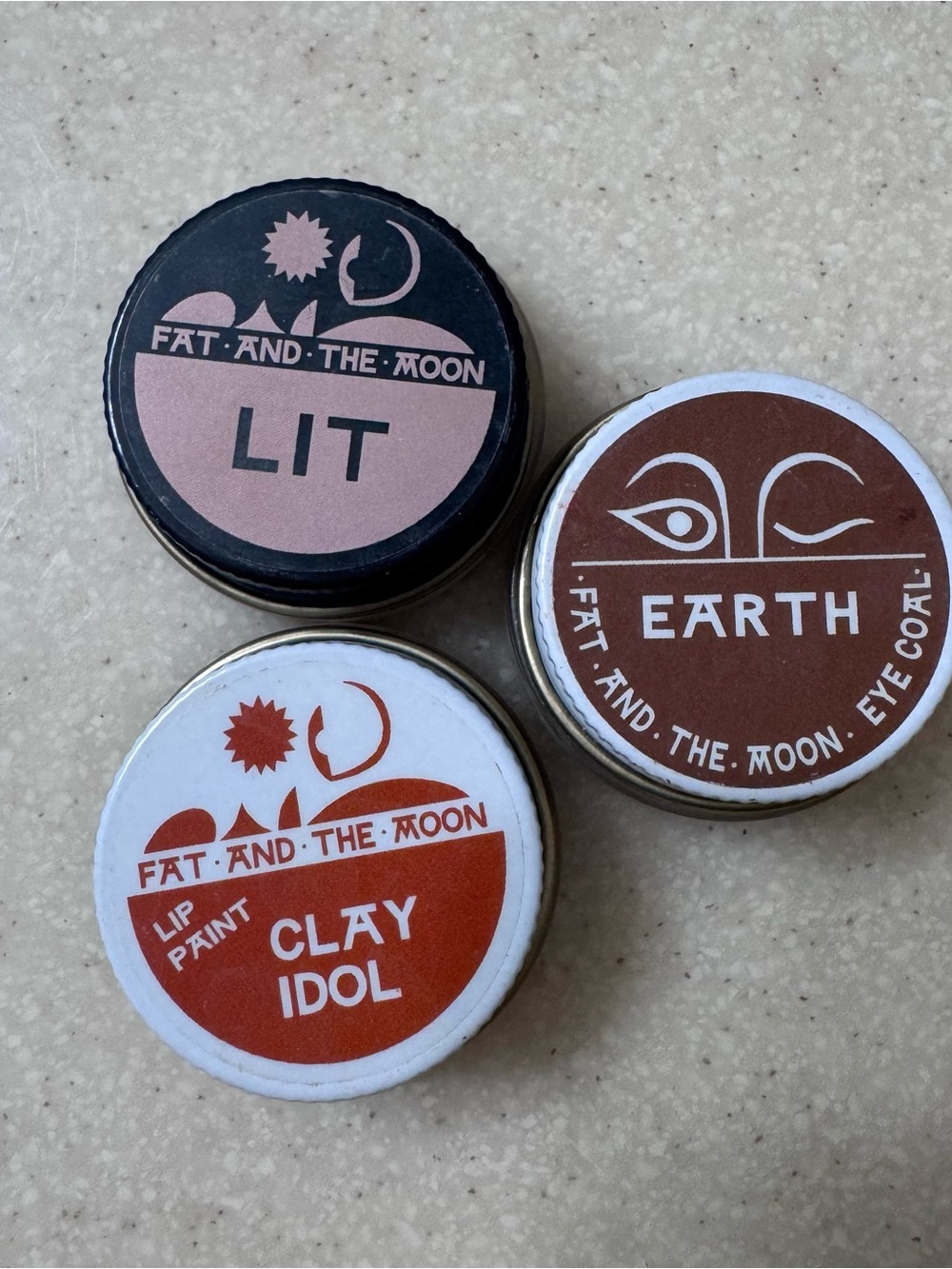 Natural Makeup Pots Fat and the Moon